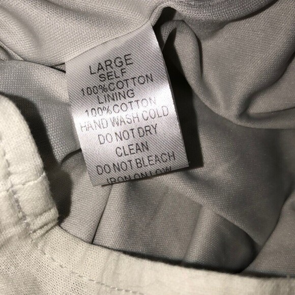 Davi & Dani large light green cotton button romper - Picture 7 of 9